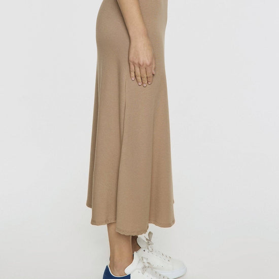 Camel | The A-Line Skirt by Bleusalt