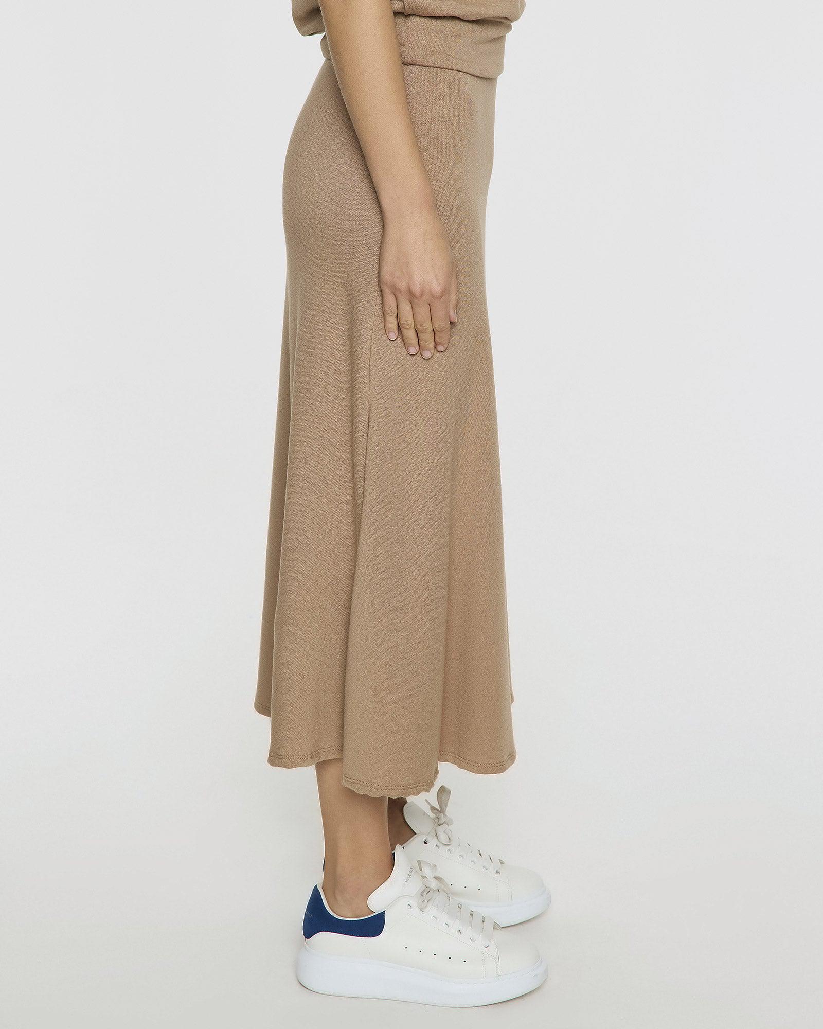 Camel | The A-Line Skirt by Bleusalt