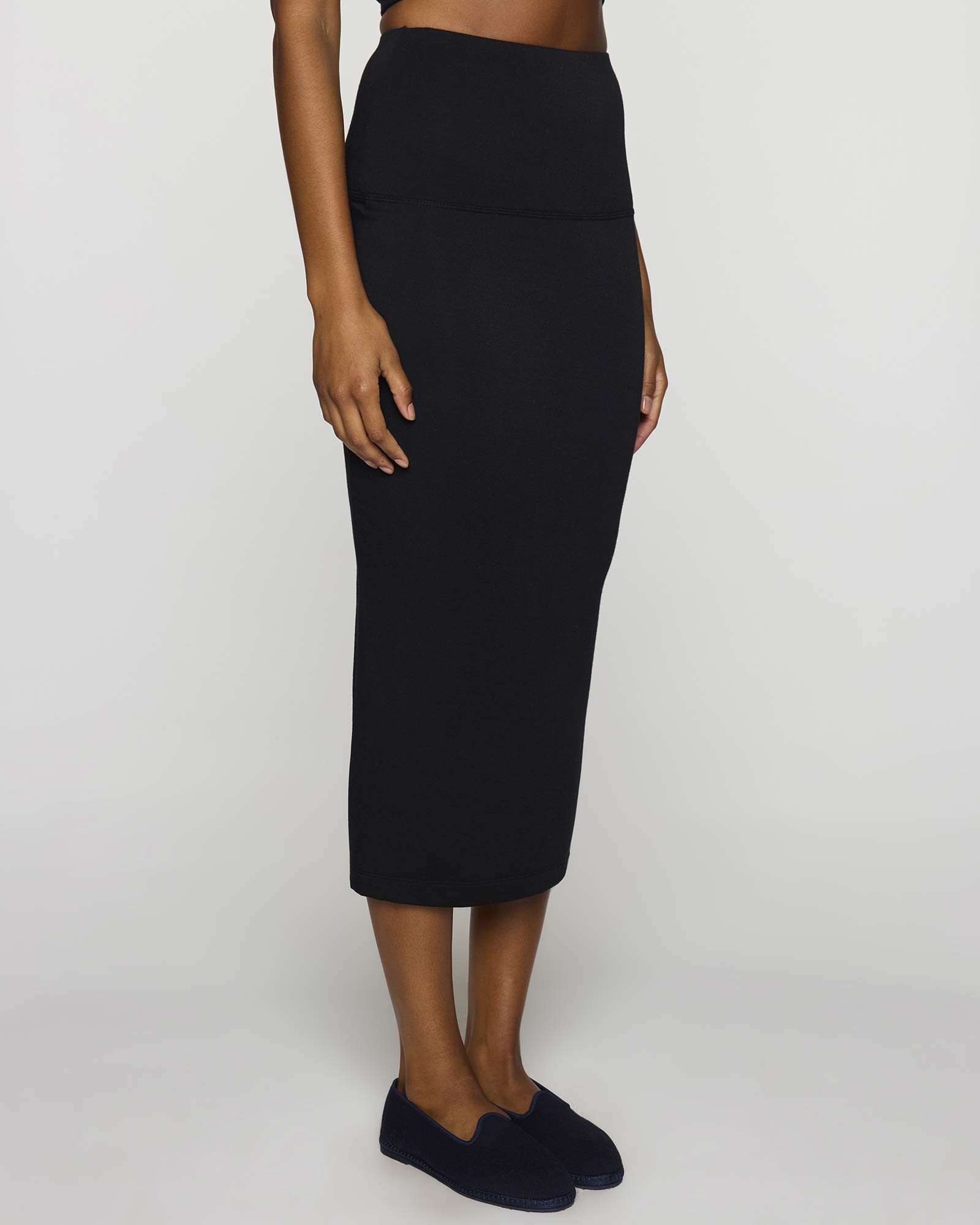 Black | Tube Skirt by Bleusalt