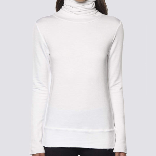 White | Women's Turtleneck