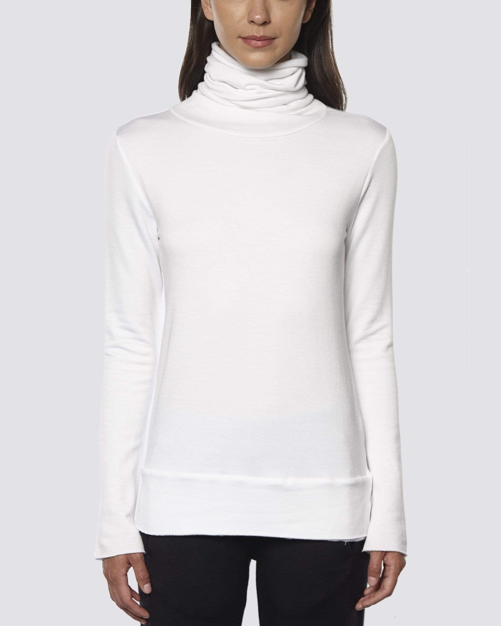 White | Women's Turtleneck