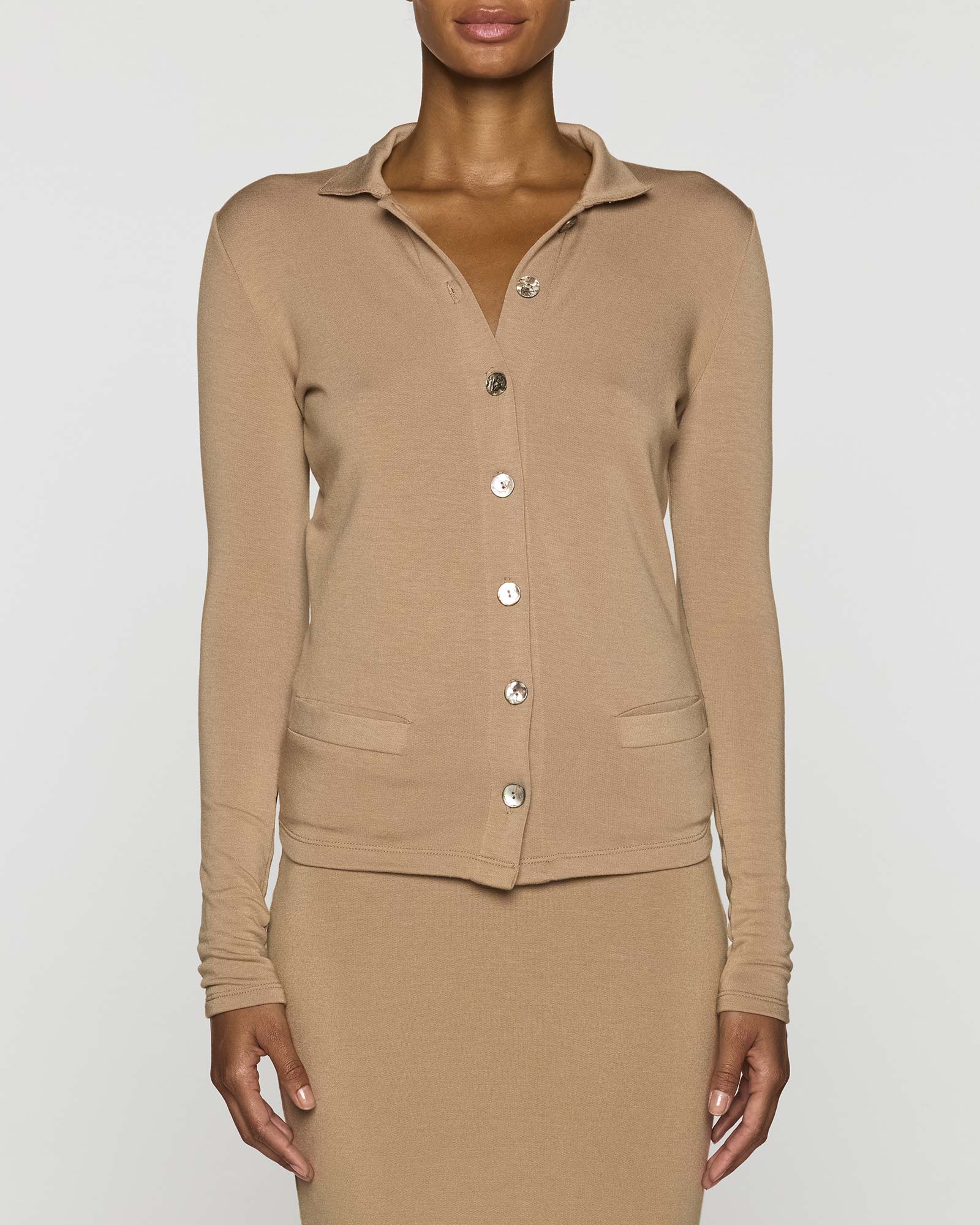 Camel | Soft Women's Cardigan