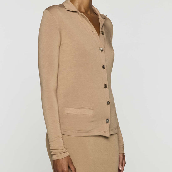 Camel | Soft Women's Cardigan