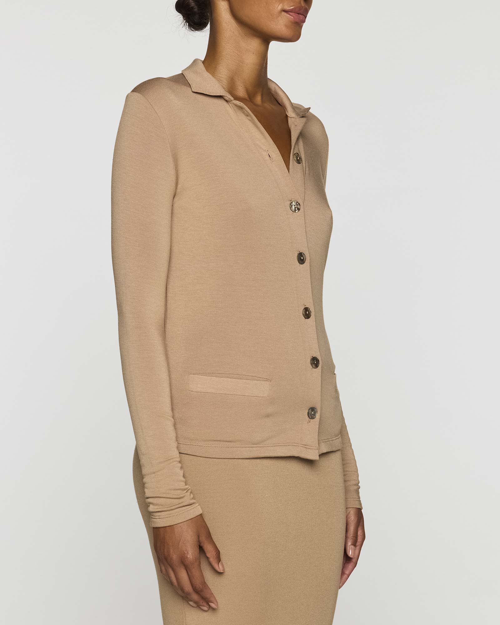 Camel | Soft Women's Cardigan