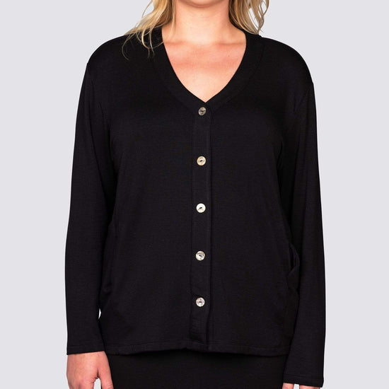 Black | The Oversized Womens Cardigan
