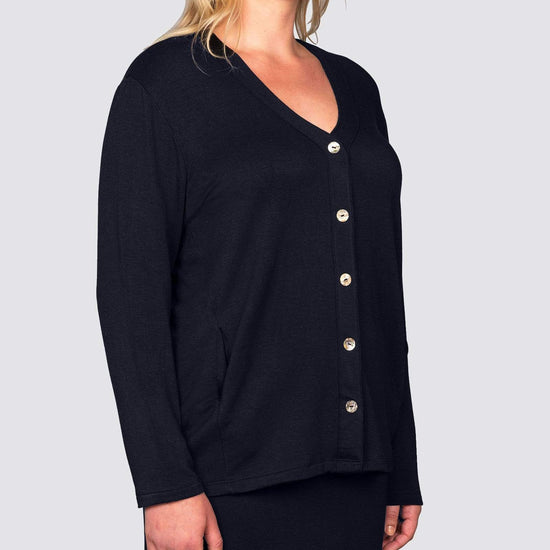 Navy | The Oversized Womens Cardigan