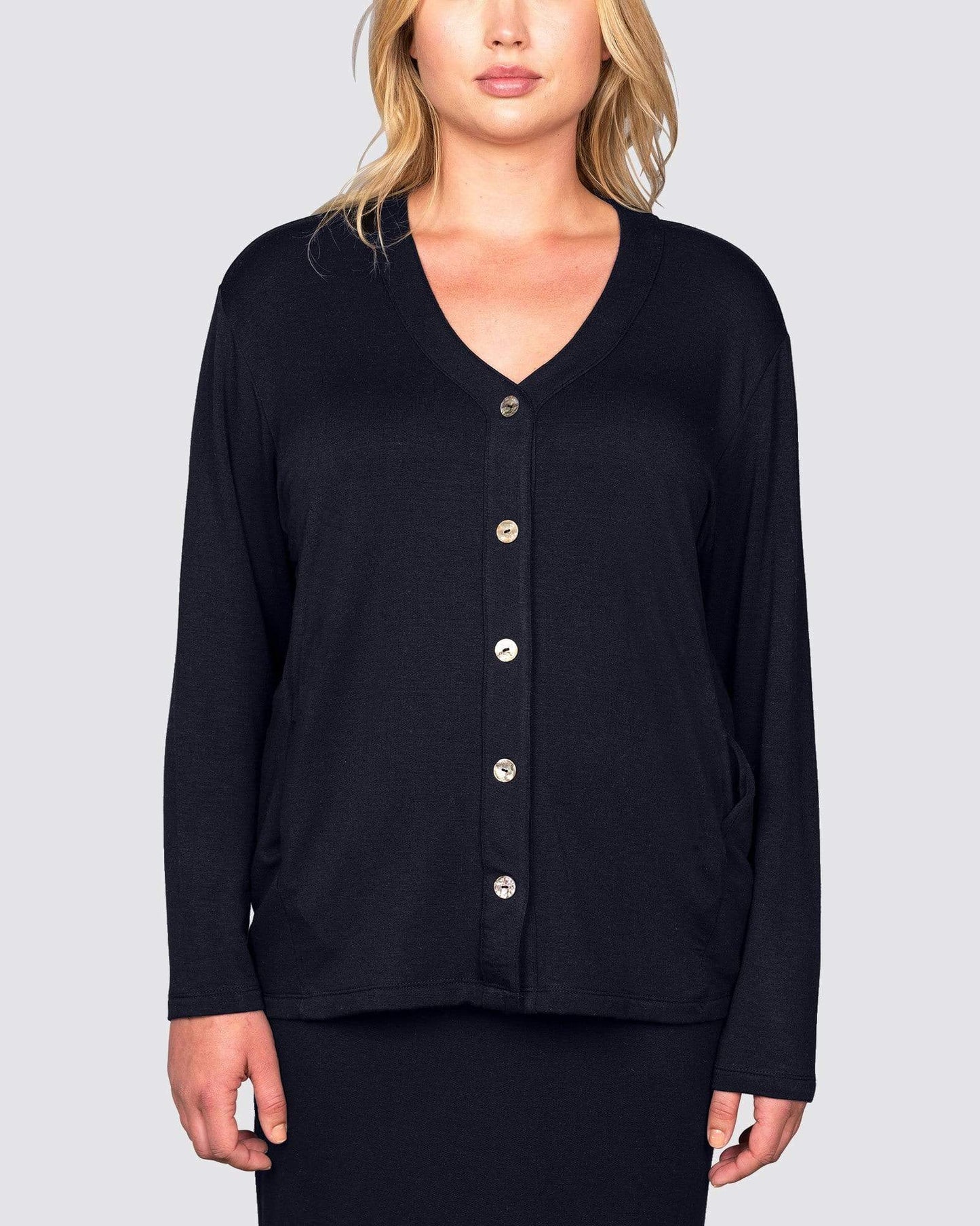 Navy | The Oversized Womens Cardigan