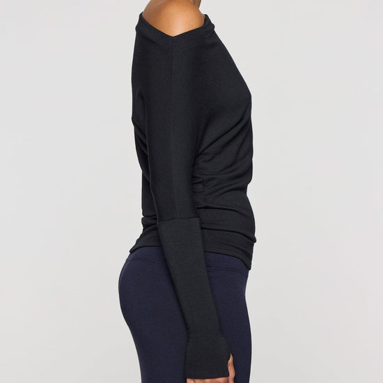 Black | The Cindy Top designed with Cindy Crawford