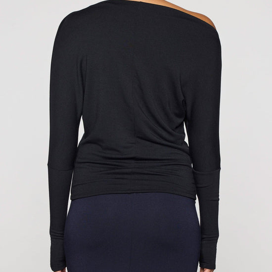 Black | The Cindy Top designed with Cindy Crawford