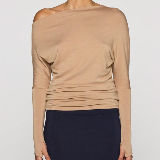 Camel | The Cindy Top designed with Cindy Crawford