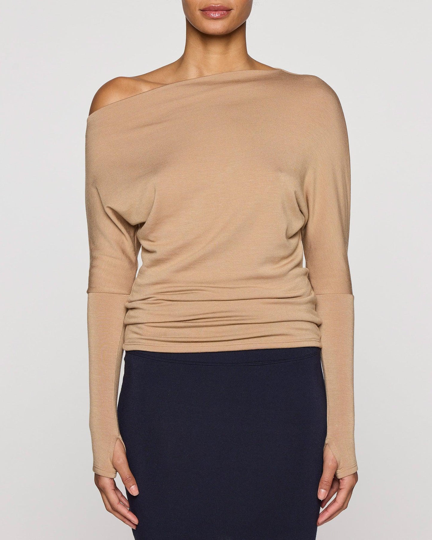 Camel | The Cindy Top designed with Cindy Crawford