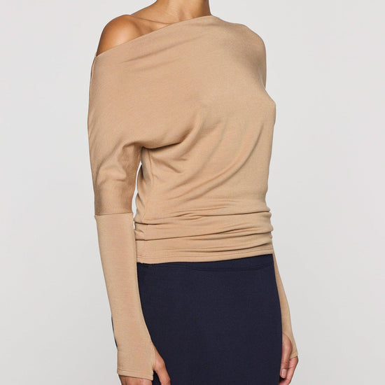 Camel | The Cindy Top designed with Cindy Crawford