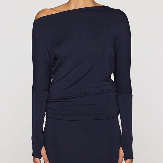 Navy | The Cindy Top designed with Cindy Crawford