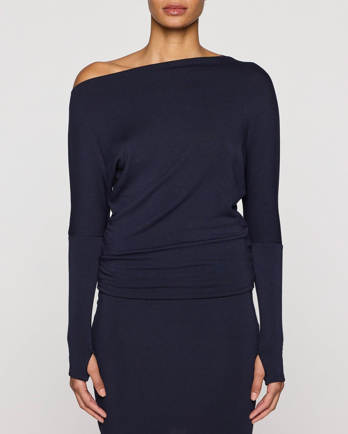 Navy | The Cindy Top designed with Cindy Crawford