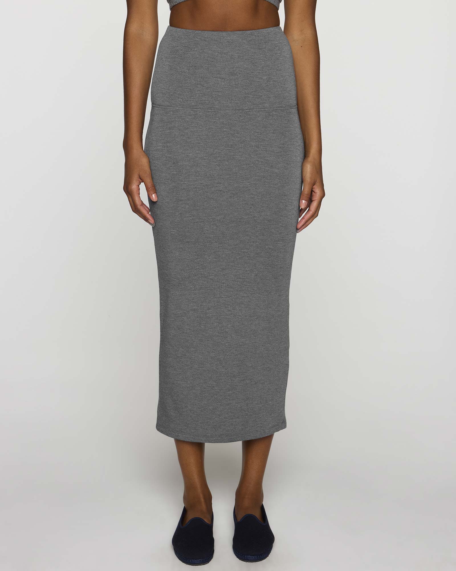 Dark Gray | Tube Skirt by Bleusalt