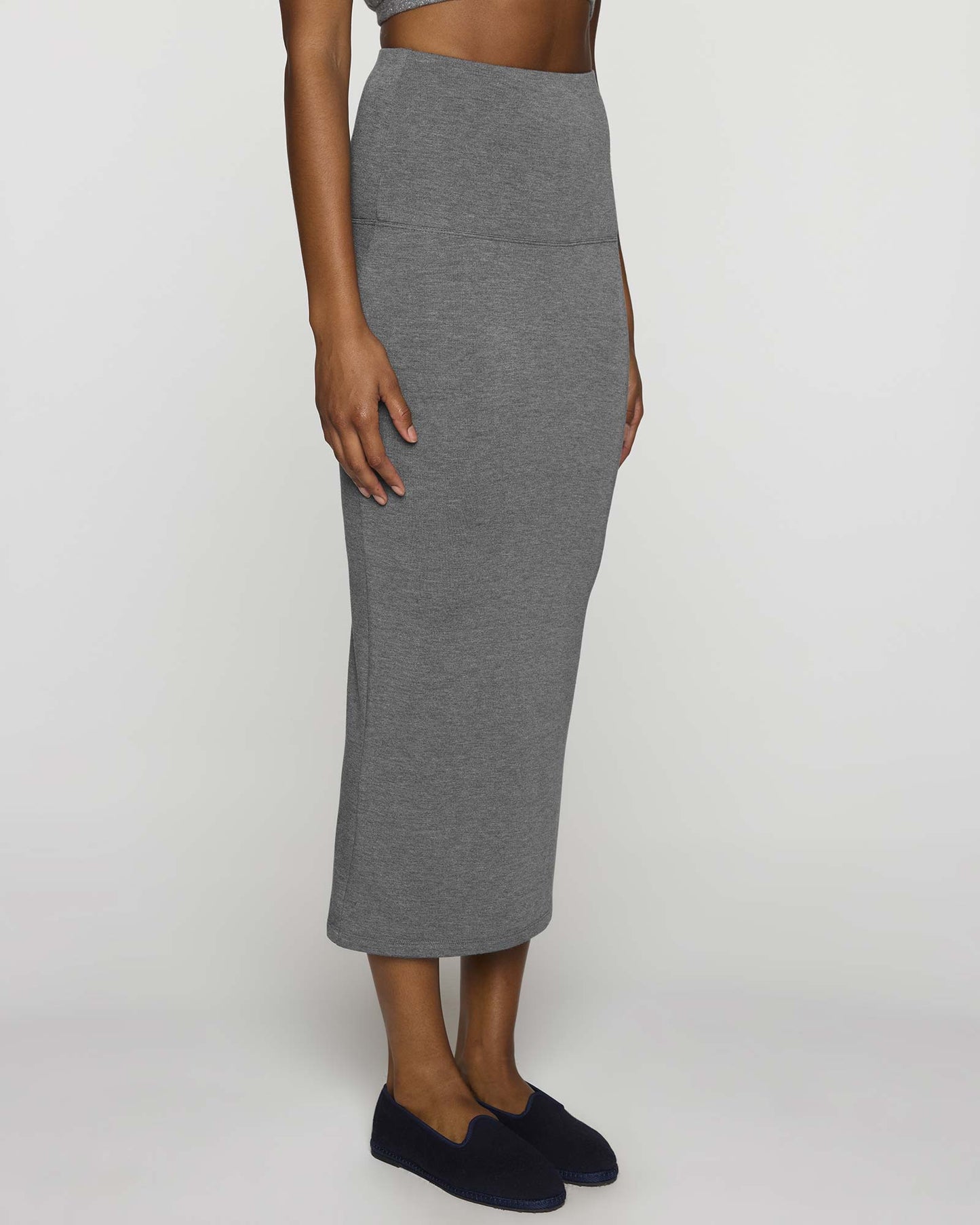Dark Gray | Tube Skirt by Bleusalt