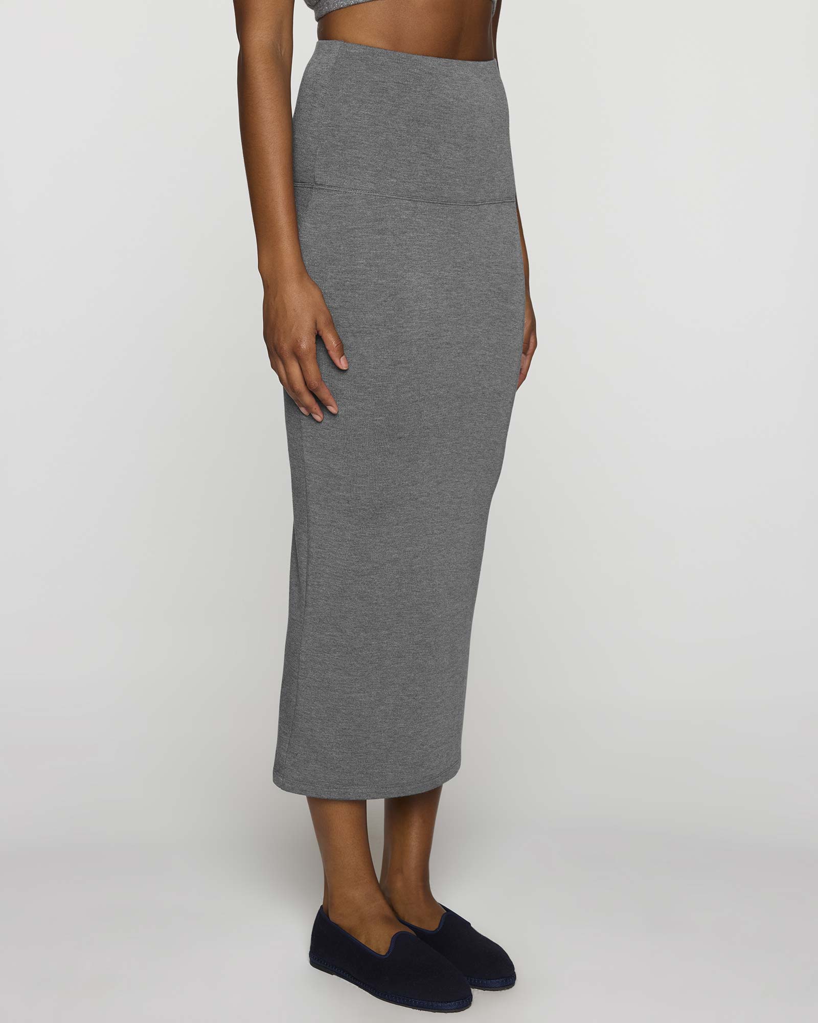 Dark Gray | Tube Skirt by Bleusalt