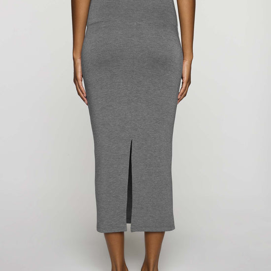 Dark Gray | Tube Skirt by Bleusalt