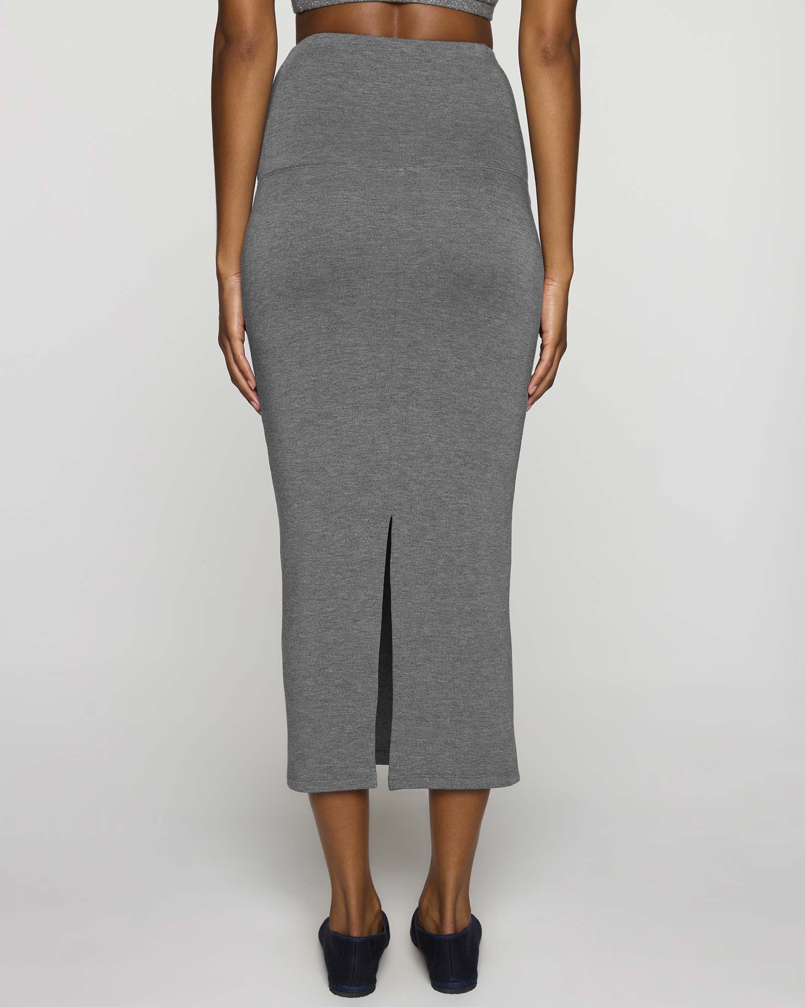 Dark Gray | Tube Skirt by Bleusalt