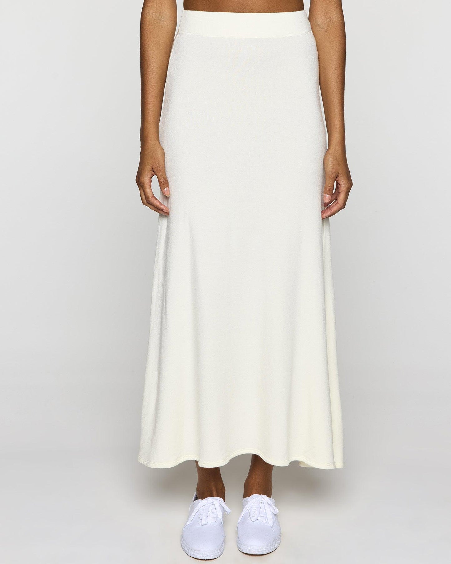 Unbleached | The Long A-Line Skirt