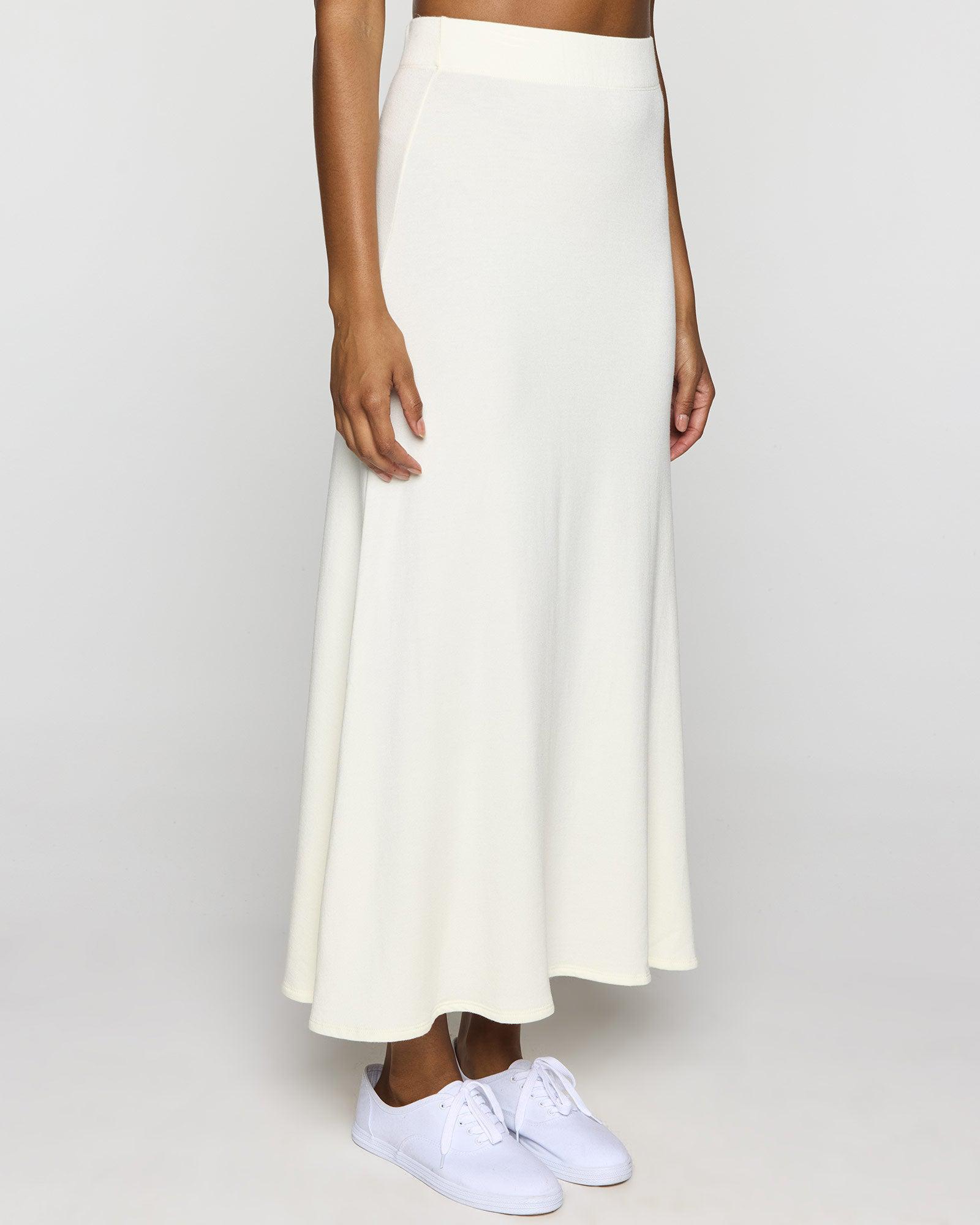 Unbleached | The Long A-Line Skirt