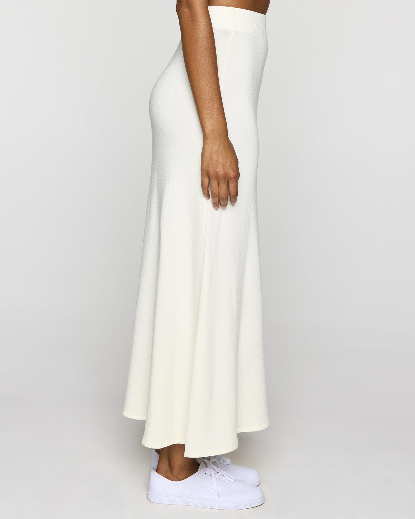 Unbleached | The Long A-Line Skirt