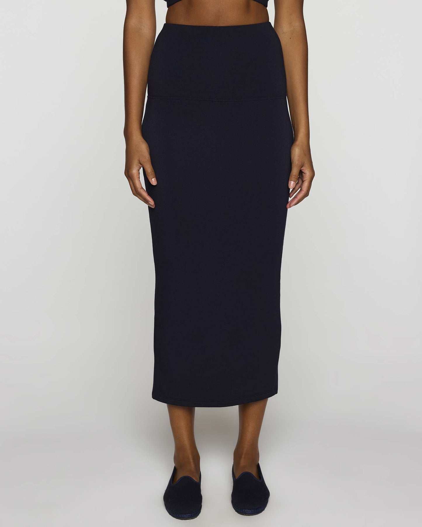 Navy | Tube Skirt by Bleusalt