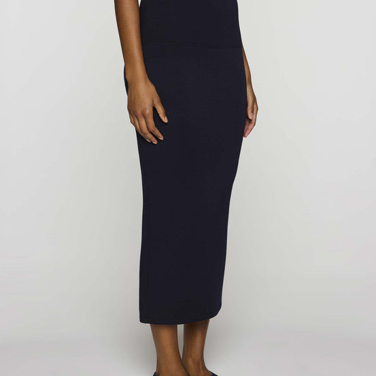 Navy | Tube Skirt by Bleusalt