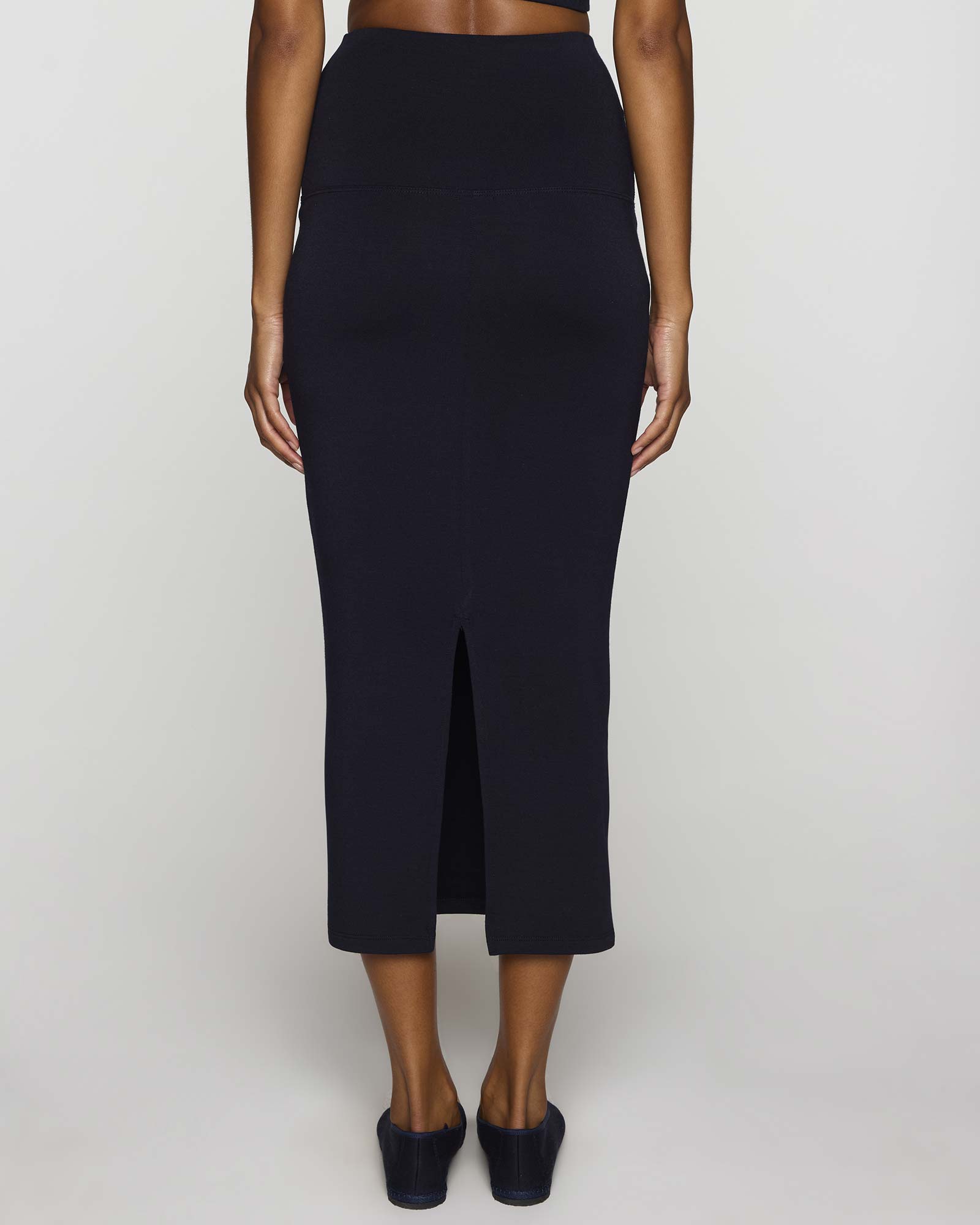 Navy | Tube Skirt by Bleusalt