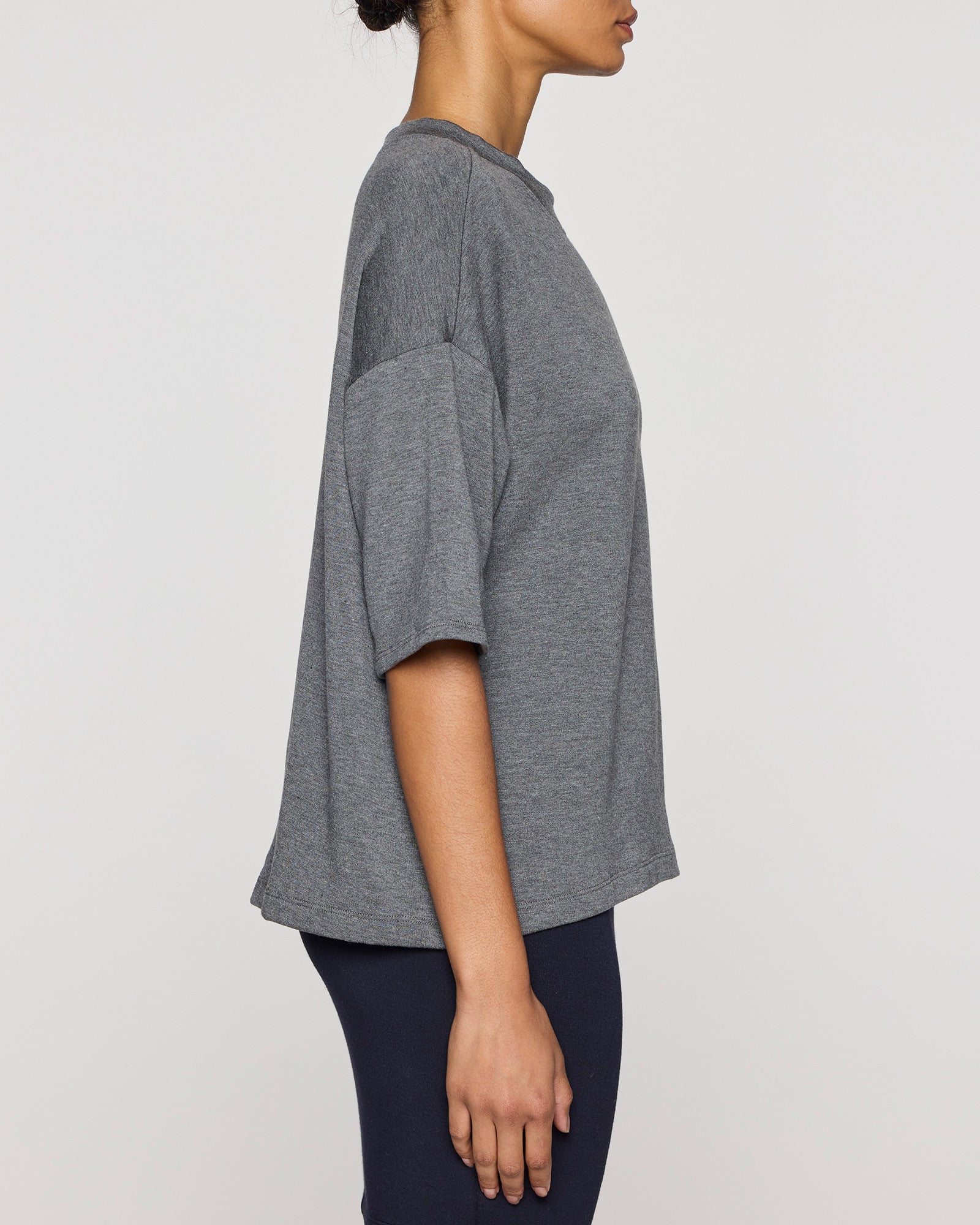 Dark Gray | Women's Oversized T-Shirt