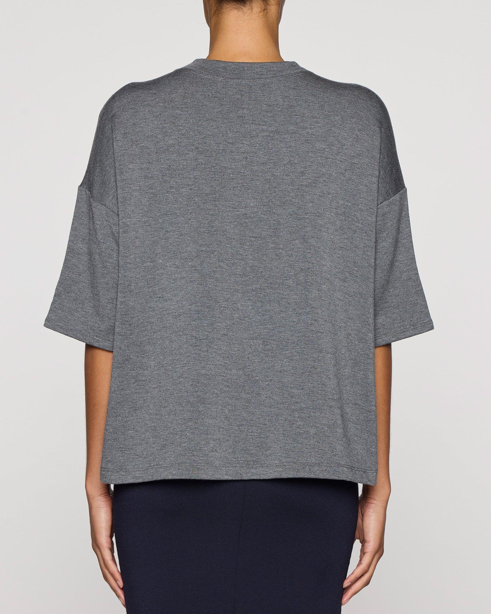 Dark Gray | Women's Oversized T-Shirt