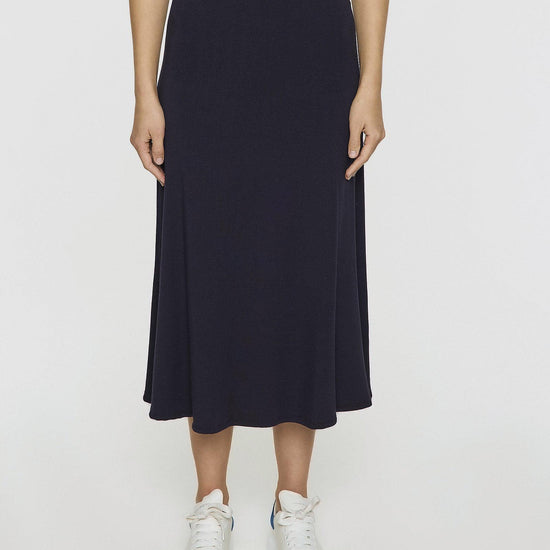 Navy | The A-Line Skirt by Bleusalt