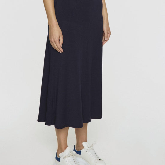 Navy | The A-Line Skirt by Bleusalt