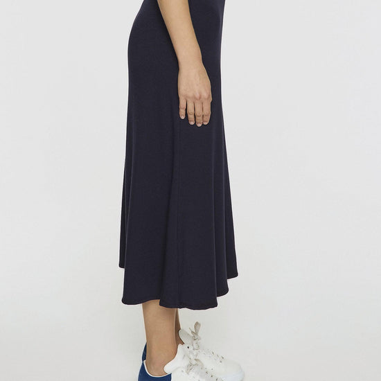 Navy | The A-Line Skirt by Bleusalt