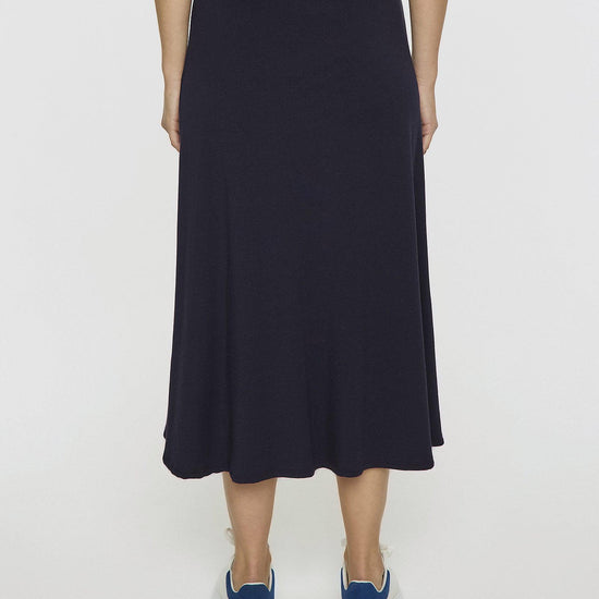 Navy | The A-Line Skirt by Bleusalt