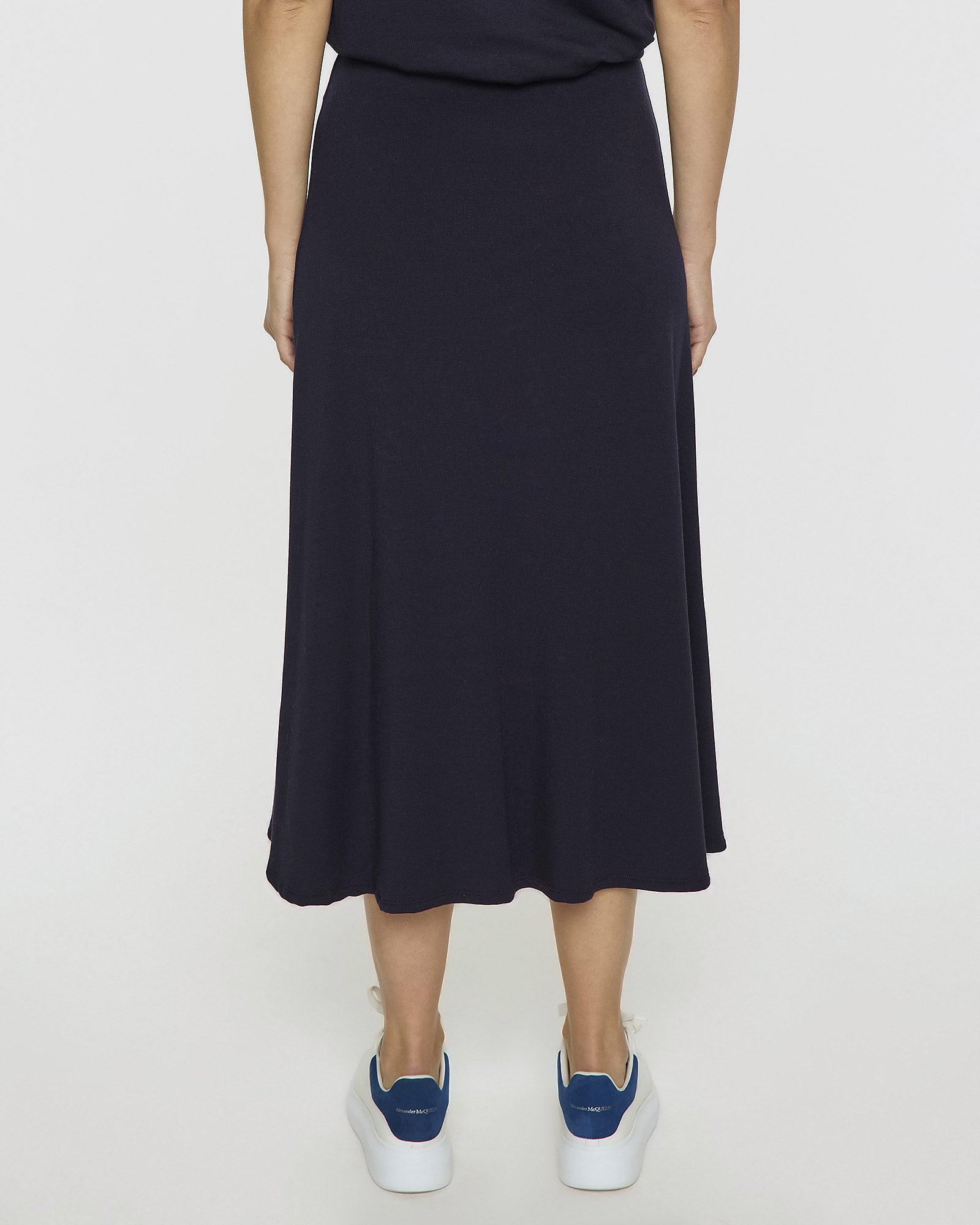 Navy | The A-Line Skirt by Bleusalt