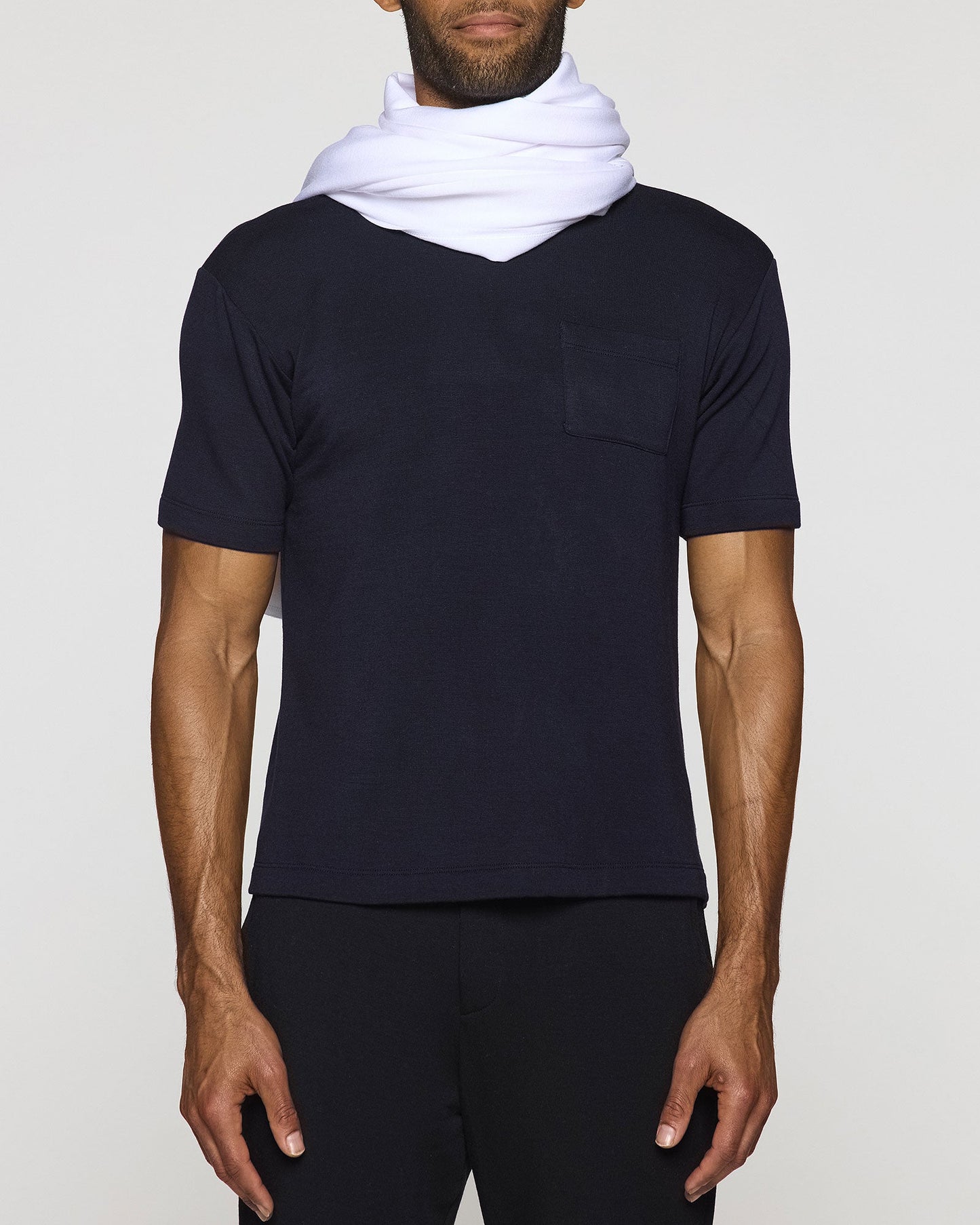 White | The Men's Scarf