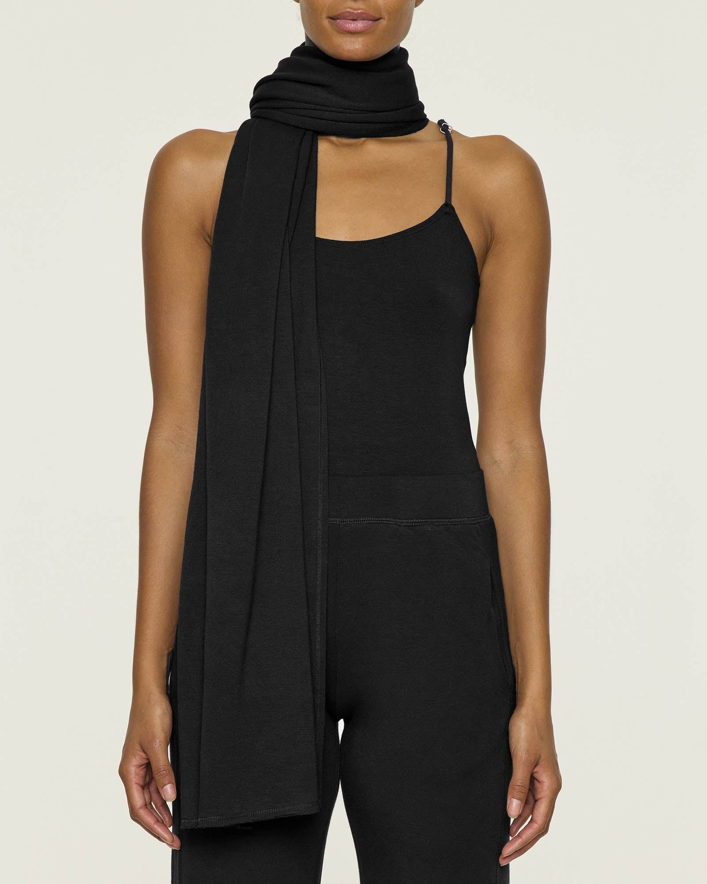 Black | Womens Scarf