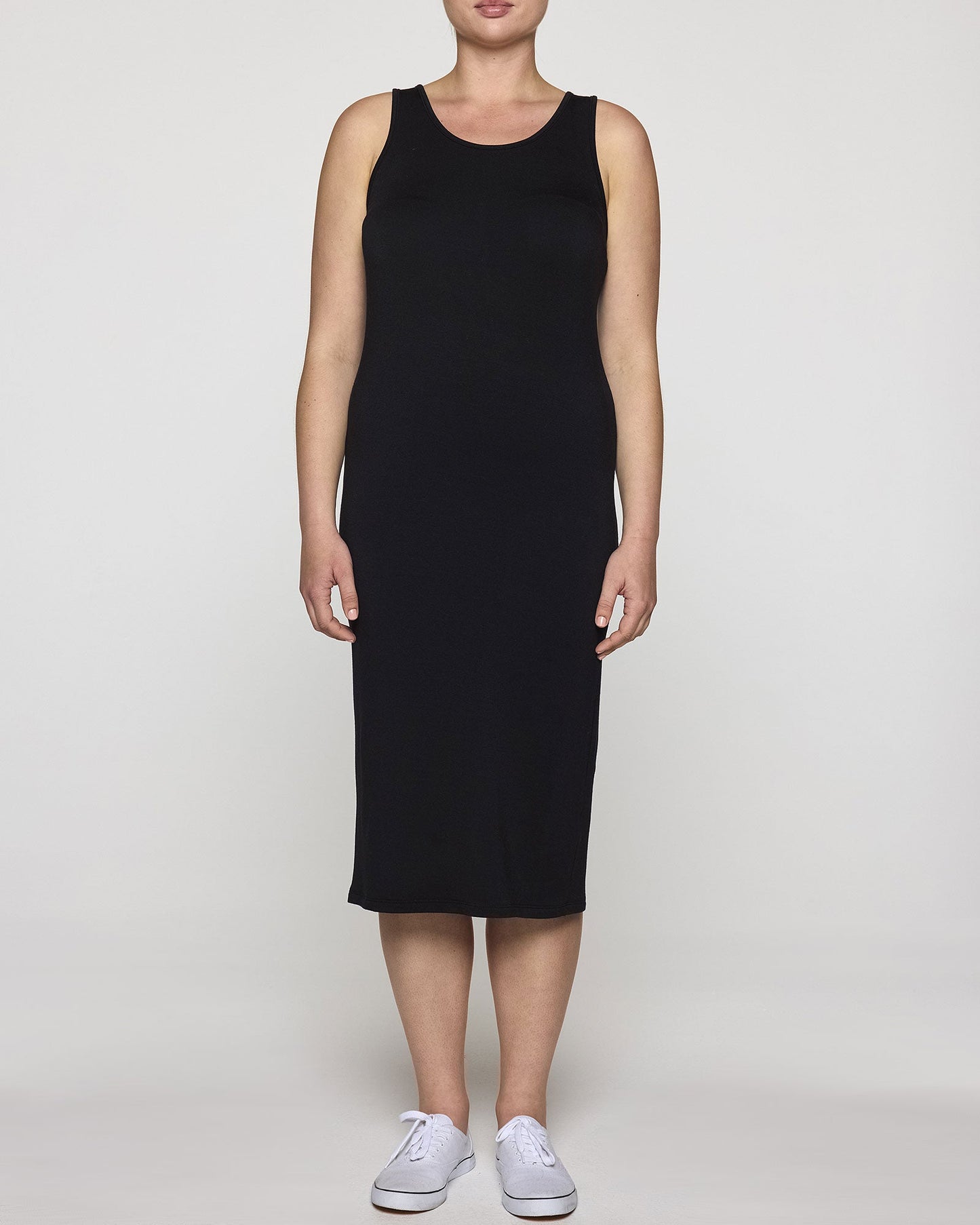 Black | The Tank Top Dress