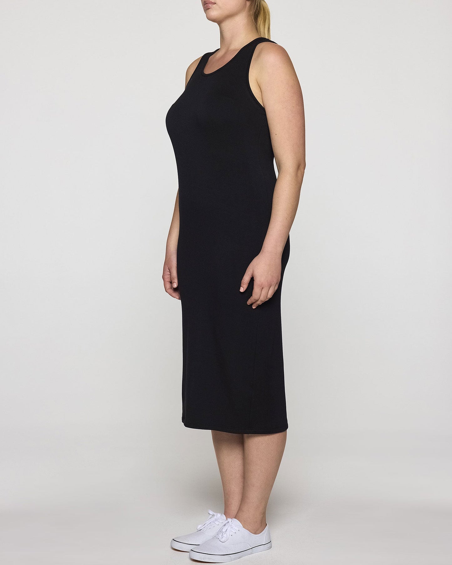Black | The Tank Top Dress