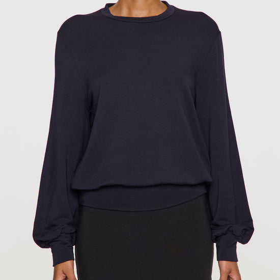 Navy | Bubble Crew Front