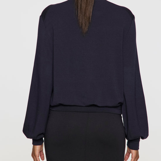 Navy | Bubble Crew Rear View