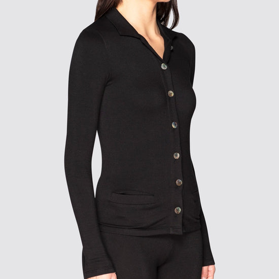 Black | Soft Women's Cardigan