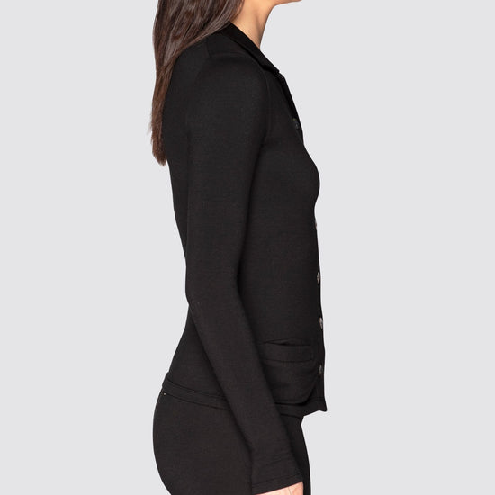 Black | Soft Women's Cardigan
