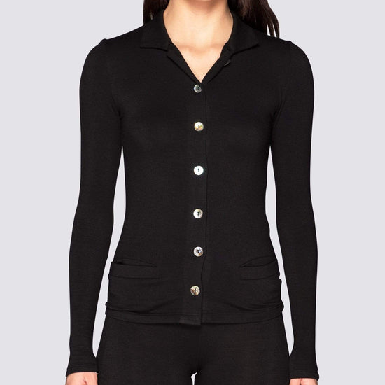 Black | Soft Women's Cardigan