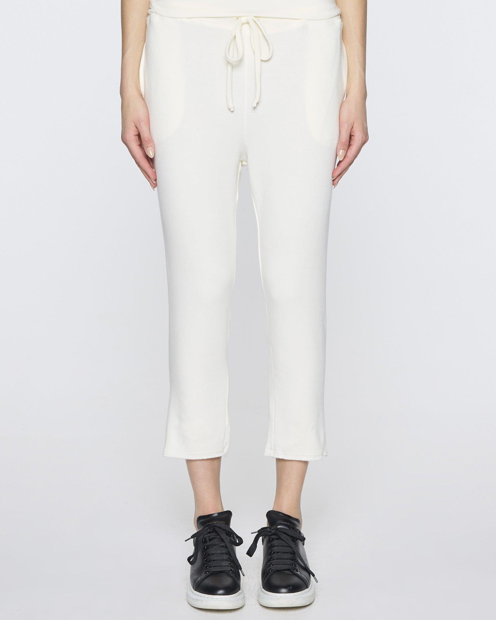 Unbleached | The Drop Crop Pant