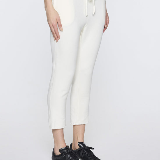 Unbleached | The Drop Crop Pant