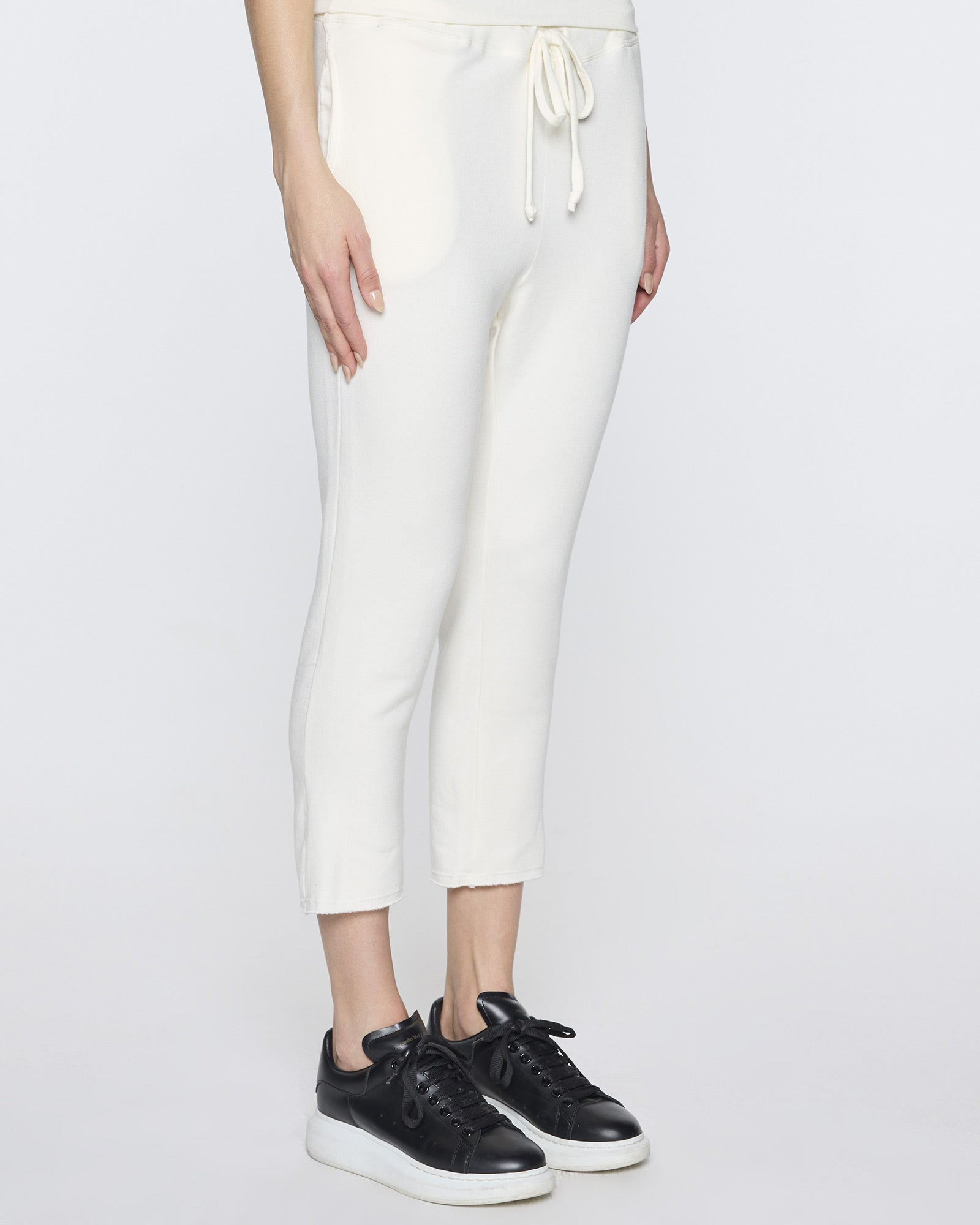 Unbleached | The Drop Crop Pant