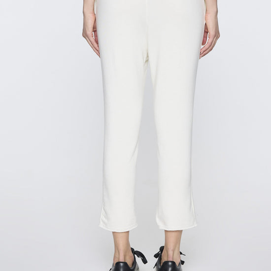 Unbleached | The Drop Crop Pant