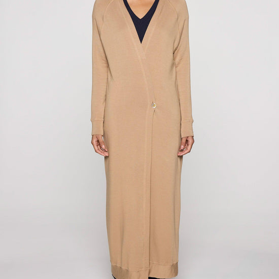 Camel | Duster Buttoned Up